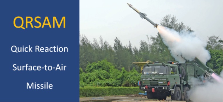 QRSAM , Quick Reaction Surface-to-Air Missile