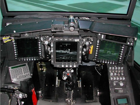 Apache AH64 Cockpit