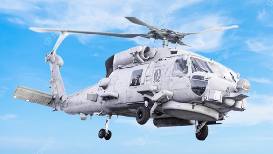 Indian Navy's MH-60R Seahawk Romeo Helicopter