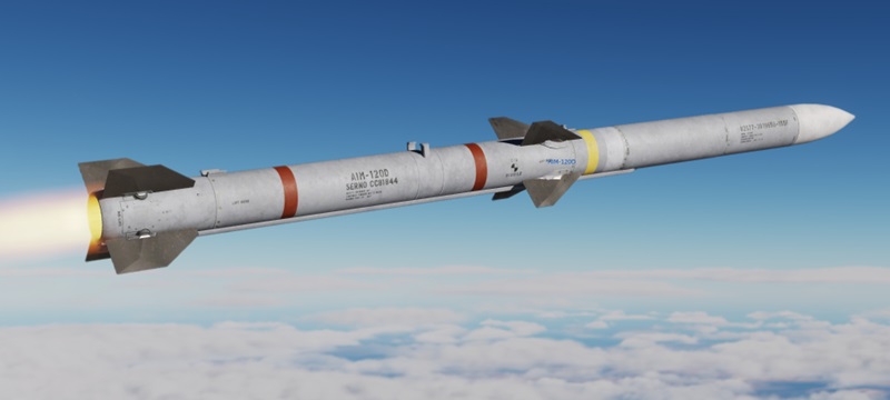 AMRAAM Missile , BVR Missile , Raytheon AIM120 Missile , Air-To-Air Missile , Air Combat Missile